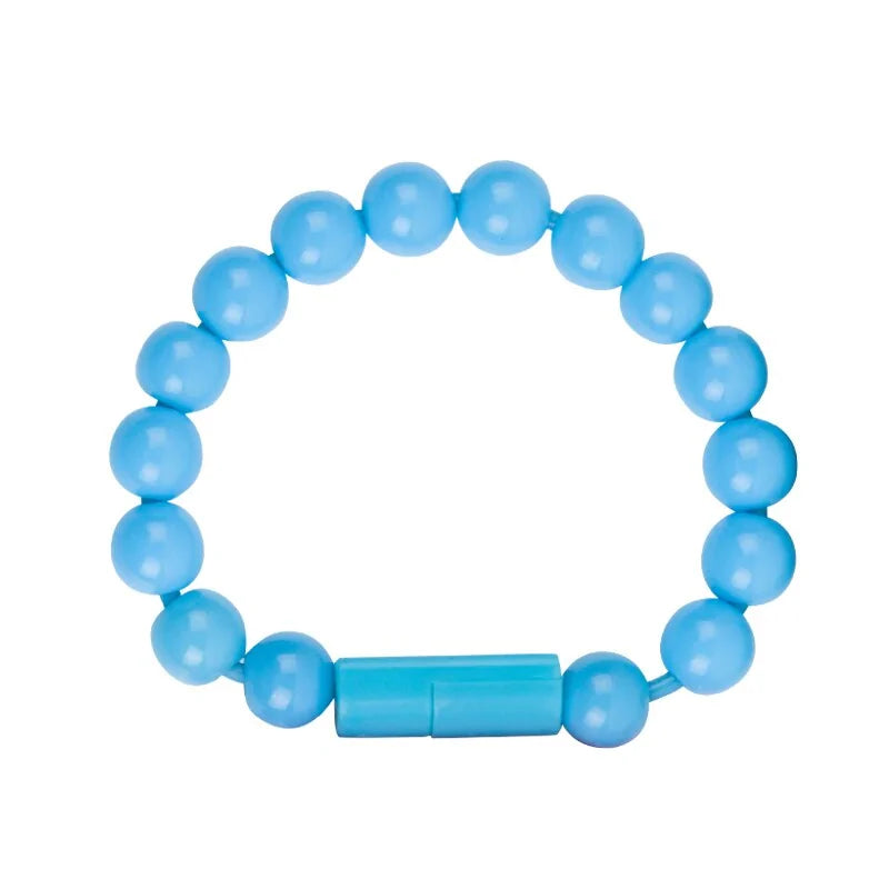 Wearable USB Charging Bracelet Beads
