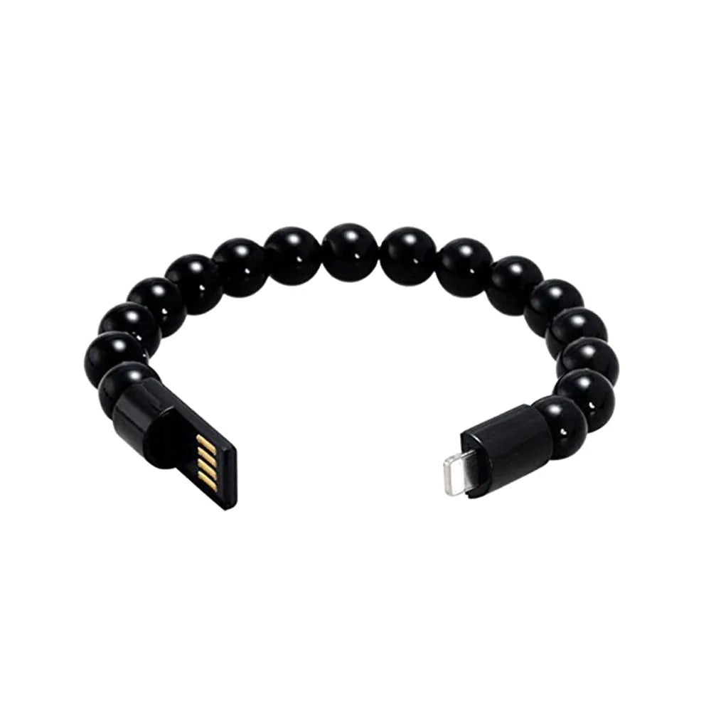 Wearable USB Charging Bracelet Beads