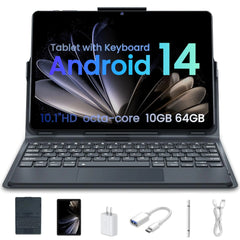 Tablet Android 14 Tablets 64GB+10
