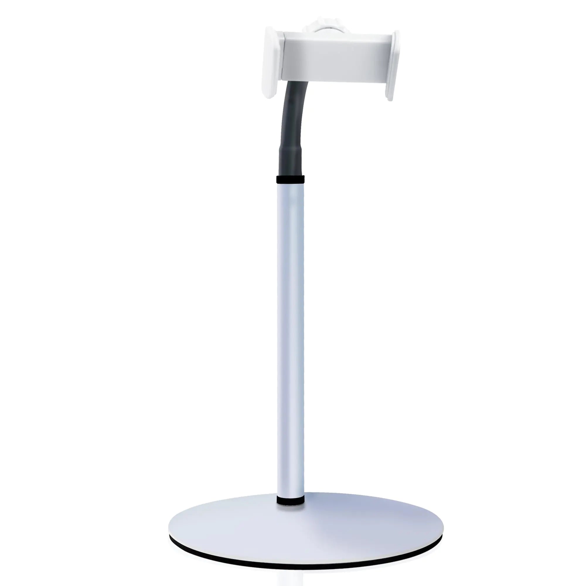 xibulun Cell Phone Stand Desk Phone Holder Compatible with iPhone 15 14 Plus Pro Pro Max 13 12 X XS4-8" Phones Office Accessories All Android Smartphone White
